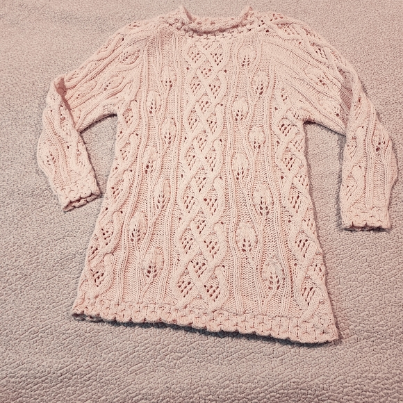 Yarn Works Hand Knit Petite Sweater Dress - Picture 4 of 11